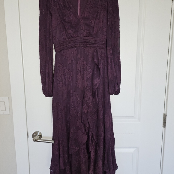 Deep purple cocktail dress - Picture 1 of 8